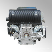 Air-Cooled Two Cylinder Gasoline Engine with Muffler (2V78F)